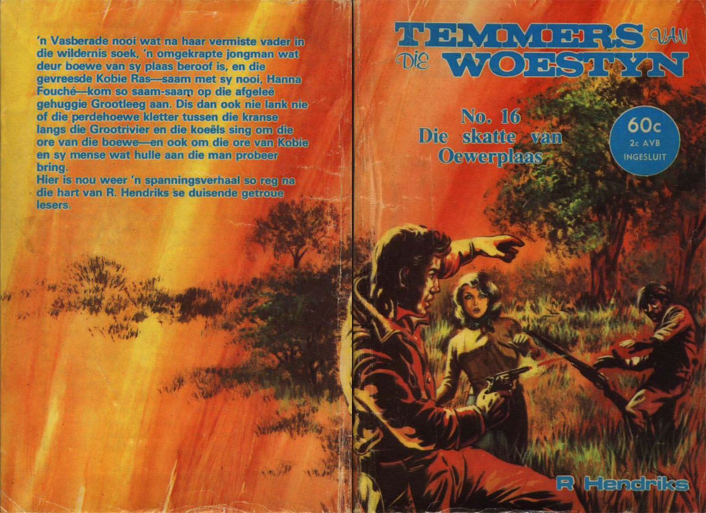 Temmers Van Die Weste (To the Far Blue Mountains) - Novel (Afrikaans)